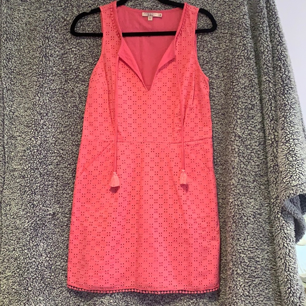 Calypso St. Barth Pink Tassel Dress